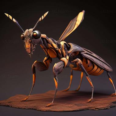 3D model Ichneumon melanator (STL)